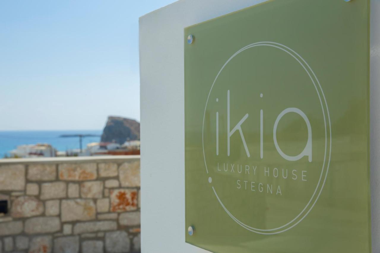 Ikia Seascape At Stegna Villa Archangelos  Bagian luar foto
